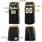 Custom Black Personalized Honeycomb Pattern Sports Uniform Basketball Jersey Limited