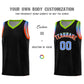 Custom Black Neon Green Wave Pattern Sports Uniform Basketball Jersey Limited