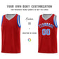 Custom Red Gray Wave Pattern Sports Uniform Basketball Jersey Limited