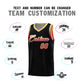 Custom Black Khaki Wave Pattern Sports Uniform Basketball Jersey Limited