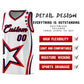 Custom White Shoulder Stars Graffiti Pattern Sets Basketball Jersey Limited
