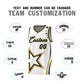 Custom White Shoulder Stars Graffiti Pattern Sets Basketball Jersey Limited