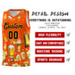 Custom Orange National Beer Day Personalized Beer Bubble Basketball Jersey Limited