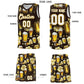 Custom Brown National Beer Day Personalized Beer Bubble Basketball Jersey Limited