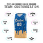 Custom Royal Basketball Kits with Ice Cream Element Pattern Limited
