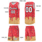 Custom Light Red Basketball Kits with Ice Cream Element Pattern Limited