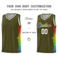 Custom Olive Denver Nuggets Rainbow Side Sports Uniform Basketball Jersey Limited