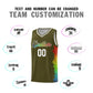 Custom Olive Denver Nuggets Rainbow Side Sports Uniform Basketball Jersey Limited