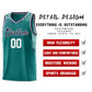 Custom Aqua Square Grid Graffiti Pattern Sports Uniform Basketball Jersey Limited