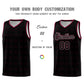 Custom Black Crimson Trailblazer Dot Pattern Sports Uniform Basketball Jersey Limited