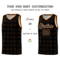 Custom Black Orange Trailblazer Dot Pattern Sports Uniform Basketball Jersey Limited