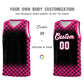 Custom Black Pink Classic Plaid Pattern Sports Uniform Basketball Jersey Limited