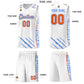 Custom White Personalized Tiger Claw Pattern Sports Uniform Basketball Jersey Limited