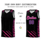 Custom Black Personalized Tiger Claw Pattern Sports Uniform Basketball Jersey Limited