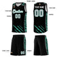 Custom Black Personalized Tiger Claw Pattern Sports Uniform Basketball Jersey Limited