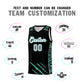 Custom Black Personalized Tiger Claw Pattern Sports Uniform Basketball Jersey Limited