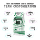 Custom White Kelly Green Graffiti Pattern Fluids Style Sports Uniform Basketball Jersey Sets Limited