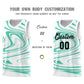 Custom White Bright Green Graffiti Pattern Fluids Style Sports Uniform Basketball Jersey Sets Limited