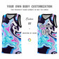 Custom Black Fluid Painting Pattern Sports Uniform Basketball Jersey Limited