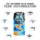 Custom Black Fluid Painting Pattern Sports Uniform Basketball Jersey Limited