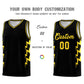 Custom Black Side Lightning Pattern Sports Uniform Basketball Jersey Limited