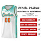 Custom White Personalized Cloud Pattern Sports Sets Uniform Basketball Jersey Limited