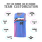 Custom Blue Dot Scatter Graffiti Pattern Sports Uniform Basketball Jersey Limited