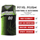 Custom Black Dot Scatter Graffiti Pattern Sports Uniform Basketball Jersey Limited