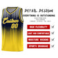 Custom Gold Gradient Dots Design Pattern Sports Uniform Basketball Jersey Limited