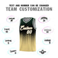 Custom Khaki Gradient Dots Design Pattern Sports Uniform Basketball Jersey Limited