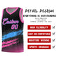 Custom Black Powder Blue and Pink Graffiti Pattern Sports Uniform Basketball Jersey Limited