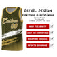 Custom Olive White and Khaki Graffiti Pattern Sports Uniform Basketball Jersey Limited
