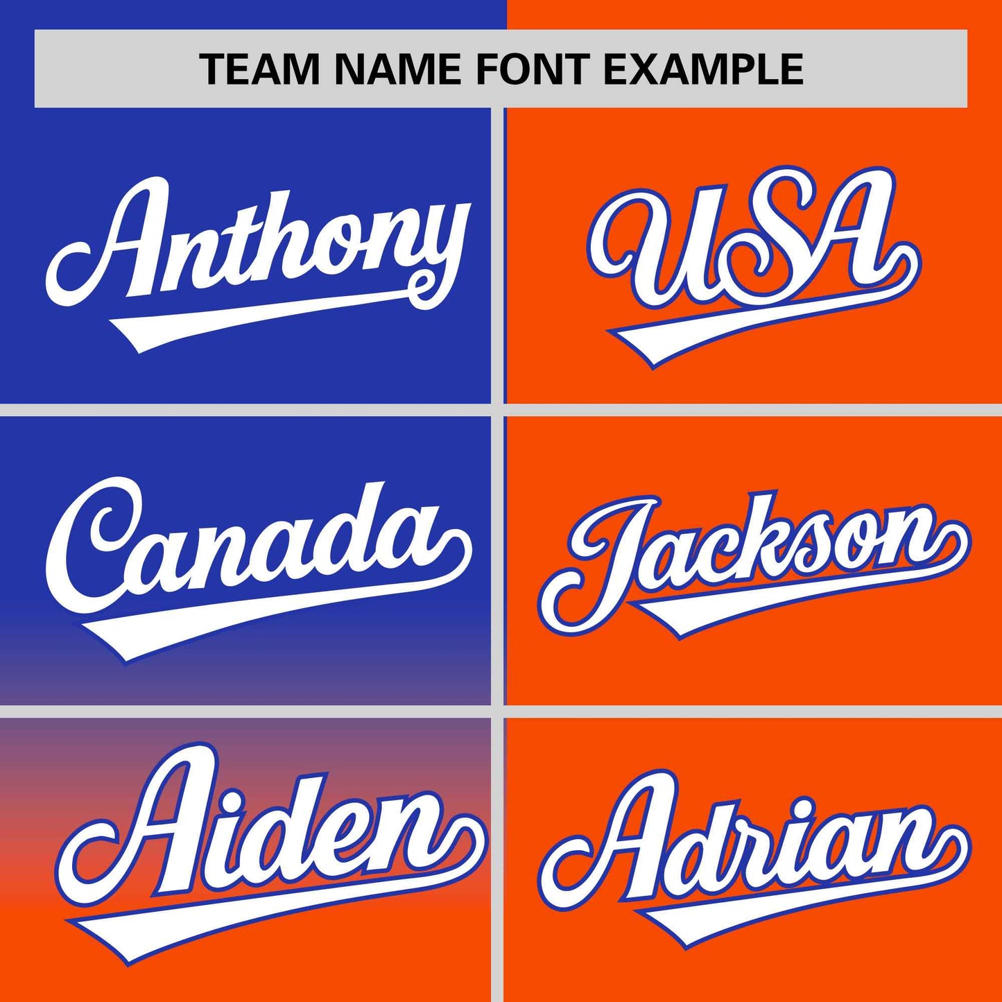 Custom Orange Royal Personalized Half Gradient Design Authentic Baseball Jersey Limited