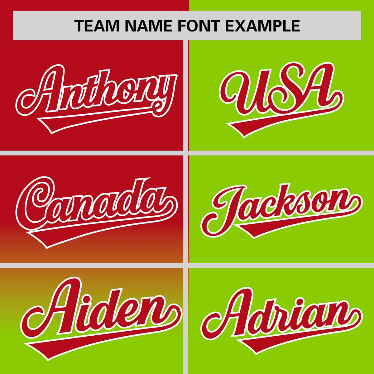 Custom Neon Green Red Personalized Half Gradient Design Authentic Baseball Jersey Limited