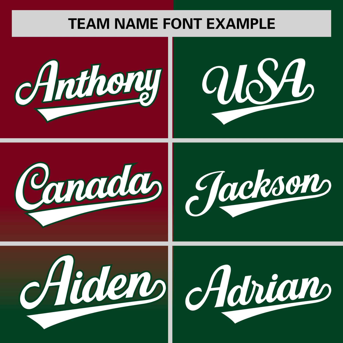 Custom Green Crimson Personalized Half Gradient Design Authentic Baseball Jersey Limited