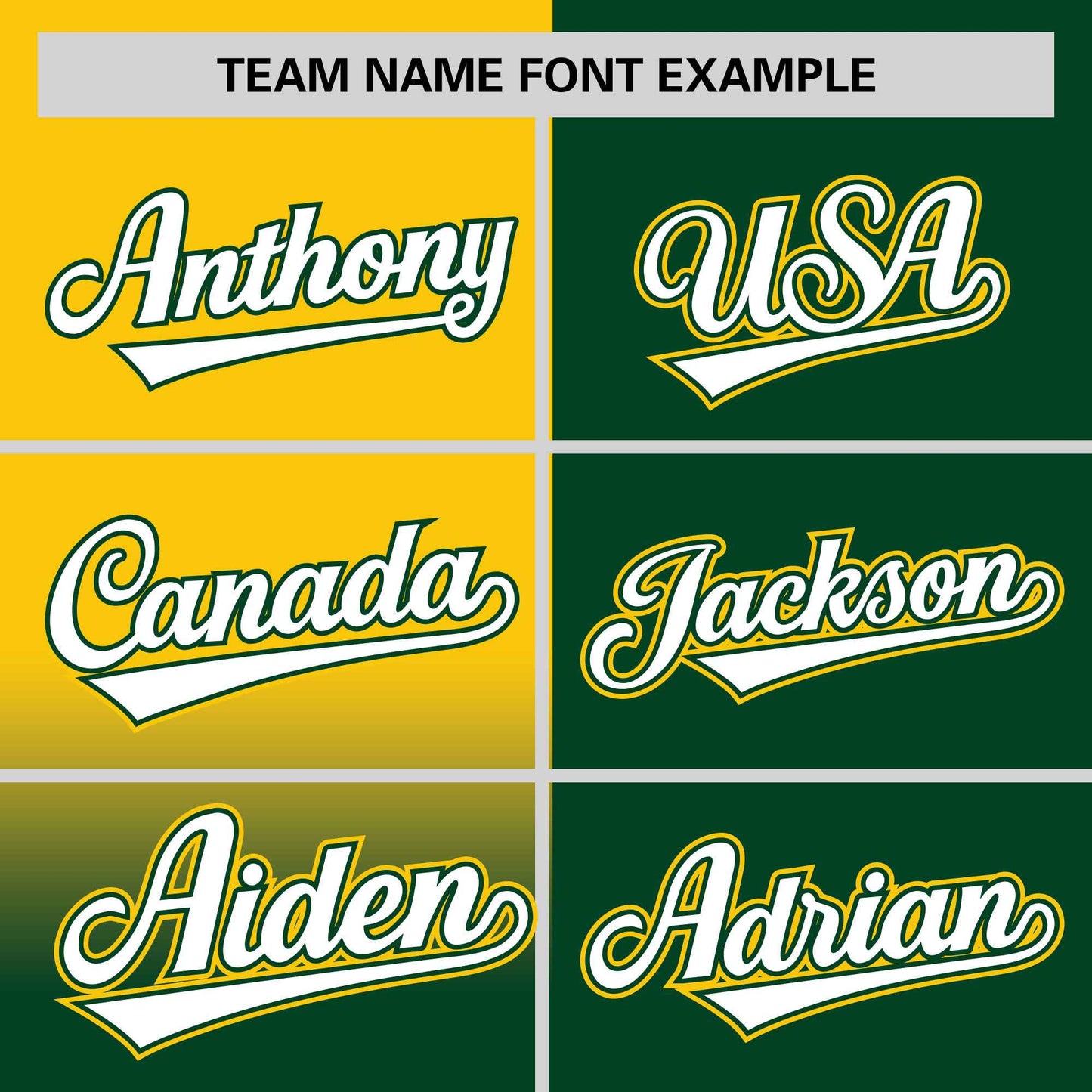 Custom Green Gold Personalized Half Gradient Design Authentic Baseball Jersey Limited