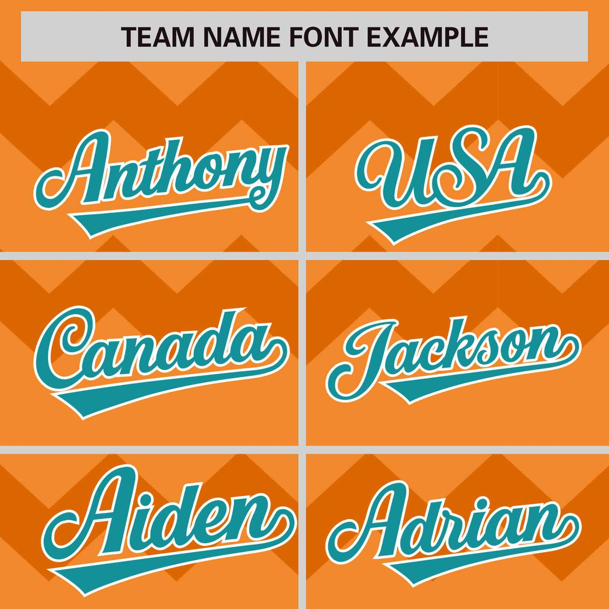 Custom Cadmium Orange Aqua-White Personalized Ripple Design Authentic Baseball Jersey Limited