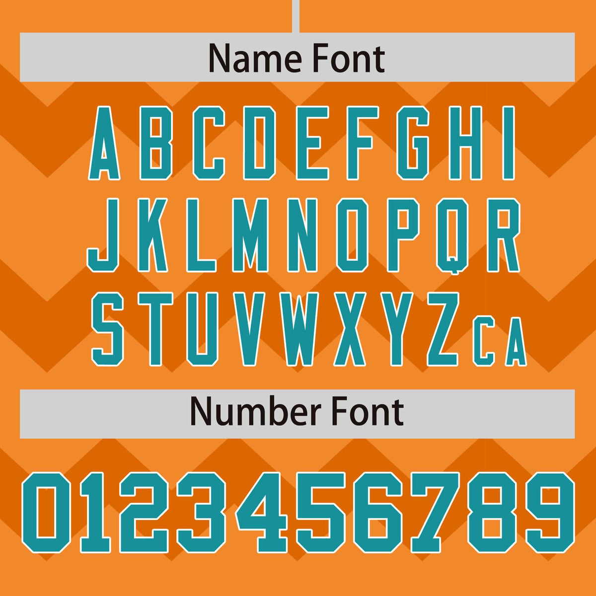 Custom Cadmium Orange Aqua-White Personalized Ripple Design Authentic Baseball Jersey Limited