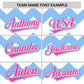 Custom White Light Blue-Pink Personalized Ripple Design Authentic Baseball Jersey Limited