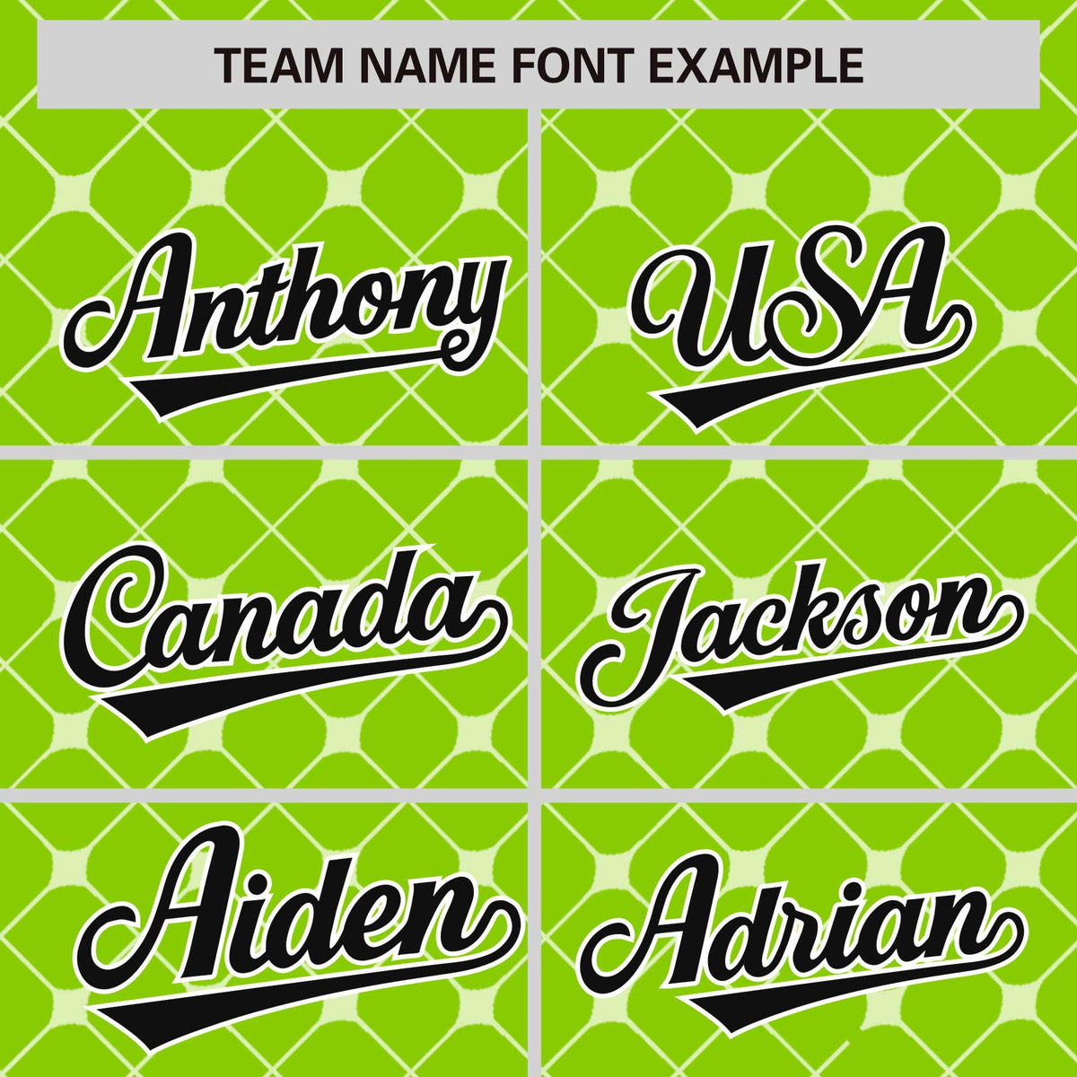 Custom Neon Green Black-White Personalized Plaid Design Authentic Baseball Jersey Limited