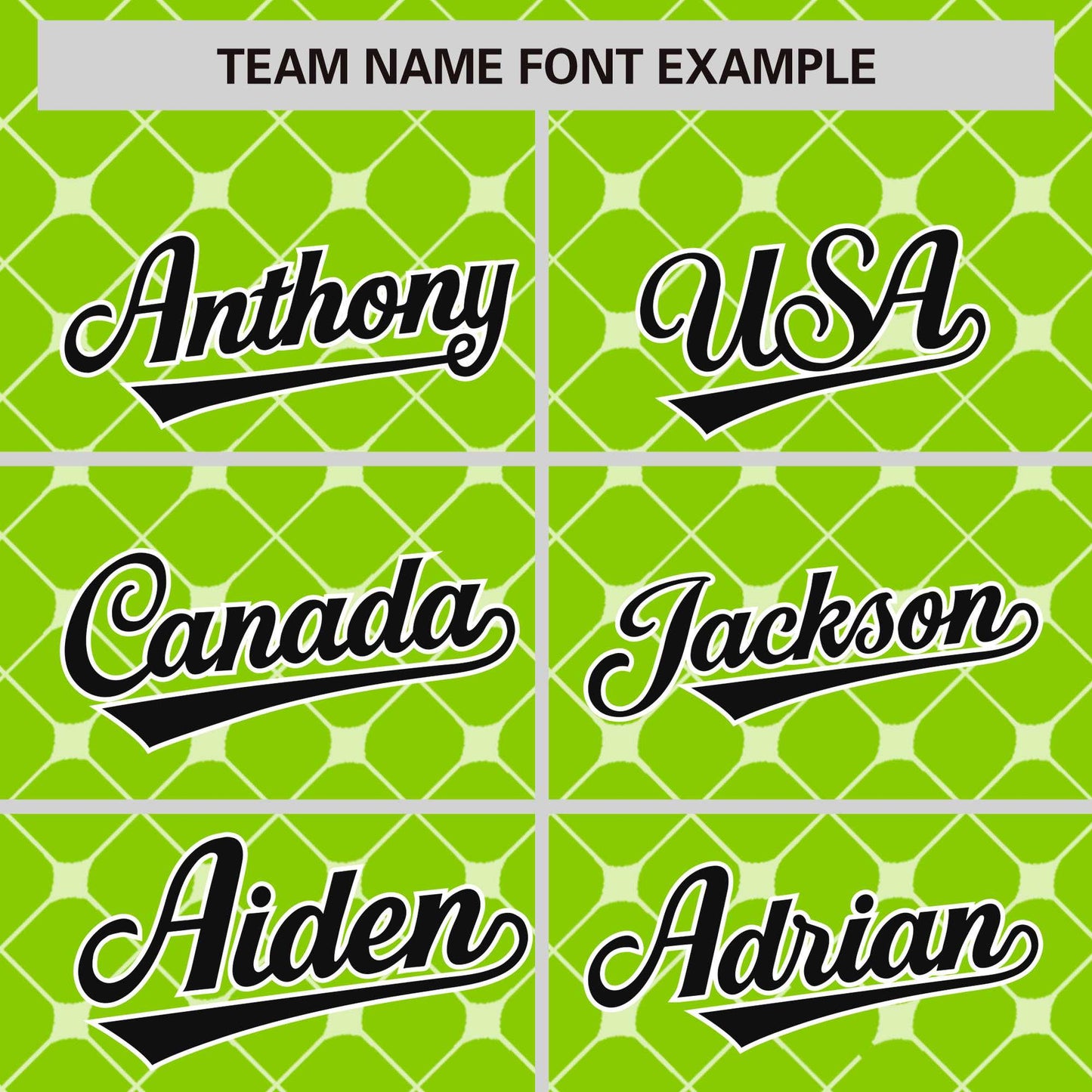 Custom Neon Green Black-White Personalized Plaid Design Authentic Baseball Jersey Limited