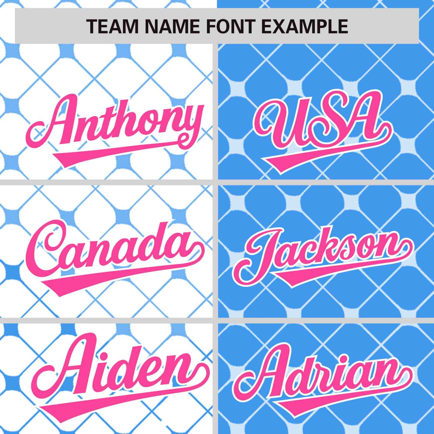 Custom White Powder Blue Split Fashion Plaid Design Authentic Baseball Jersey Limited