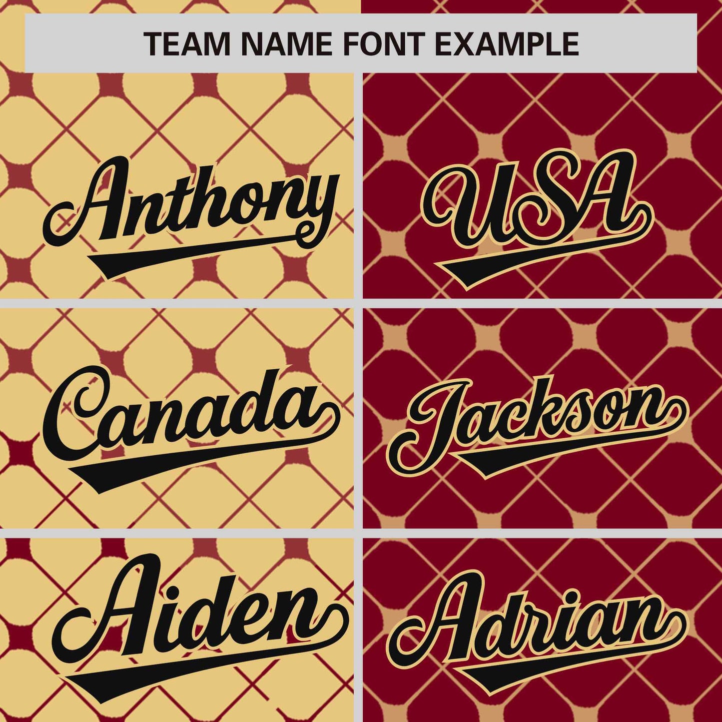 Custom Khaki Crimson Split Fashion Plaid Design Authentic Baseball Jersey Limited