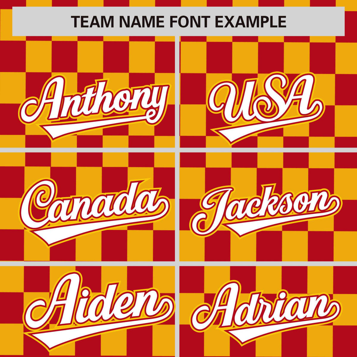 Custom Red Gold Personalized Plaid Fashion Design Authentic Baseball Jersey Limited