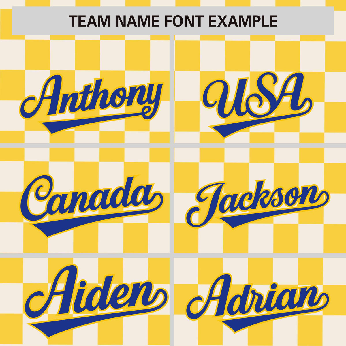 Custom Cream Gold Personalized Plaid Fashion Design Authentic Baseball Jersey Limited