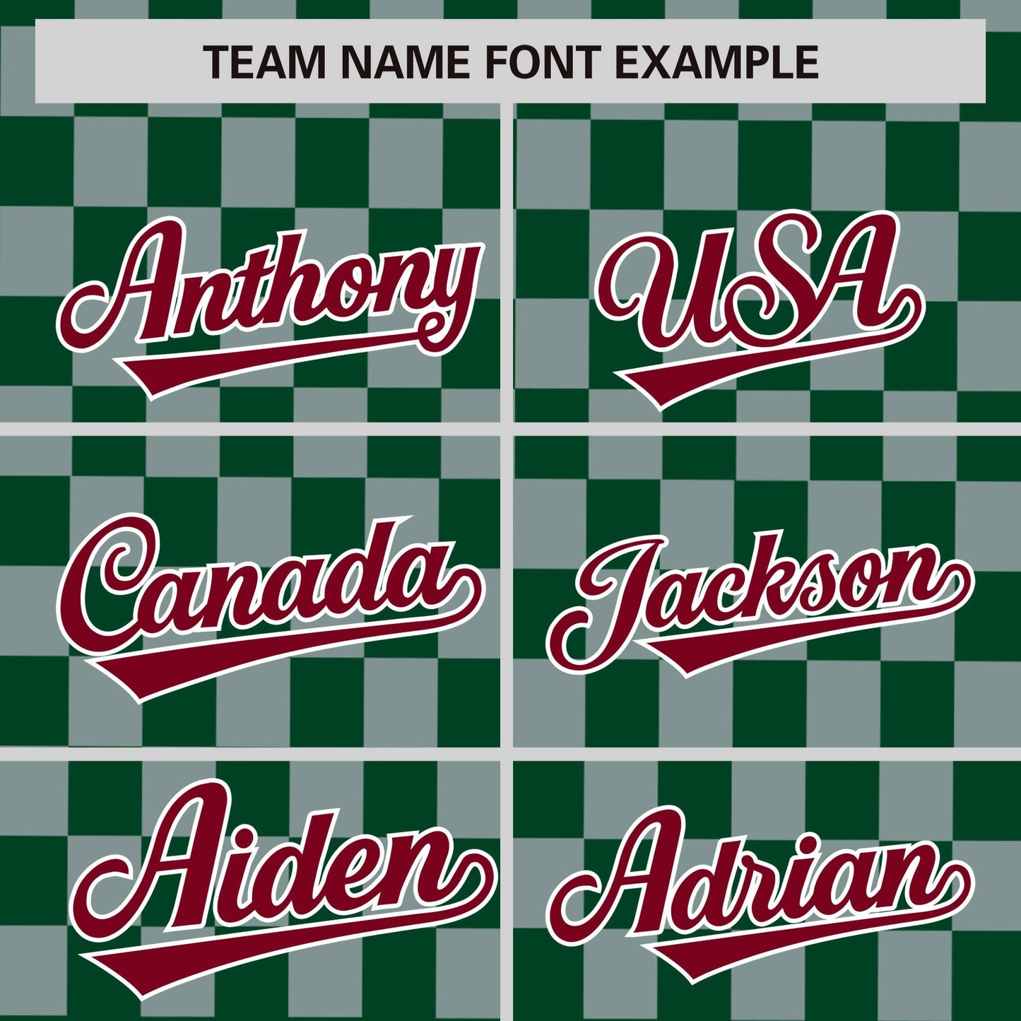 Custom Green Gray Personalized Plaid Fashion Design Authentic Baseball Jersey Limited