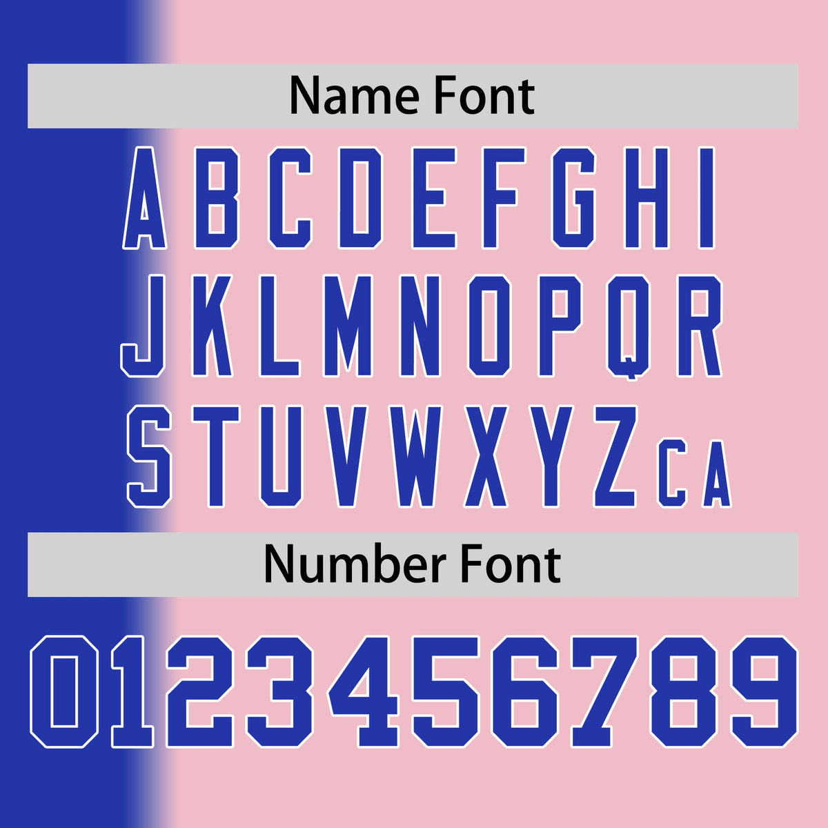 Custom Light Pink Royal Pinstripe Personalized Gradient Authentic Baseball Jersey Limited