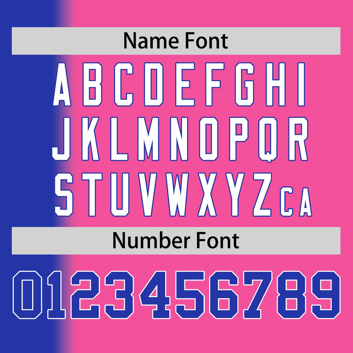 Custom Pink Royal Pinstripe Personalized Gradient Authentic Baseball Jersey Limited