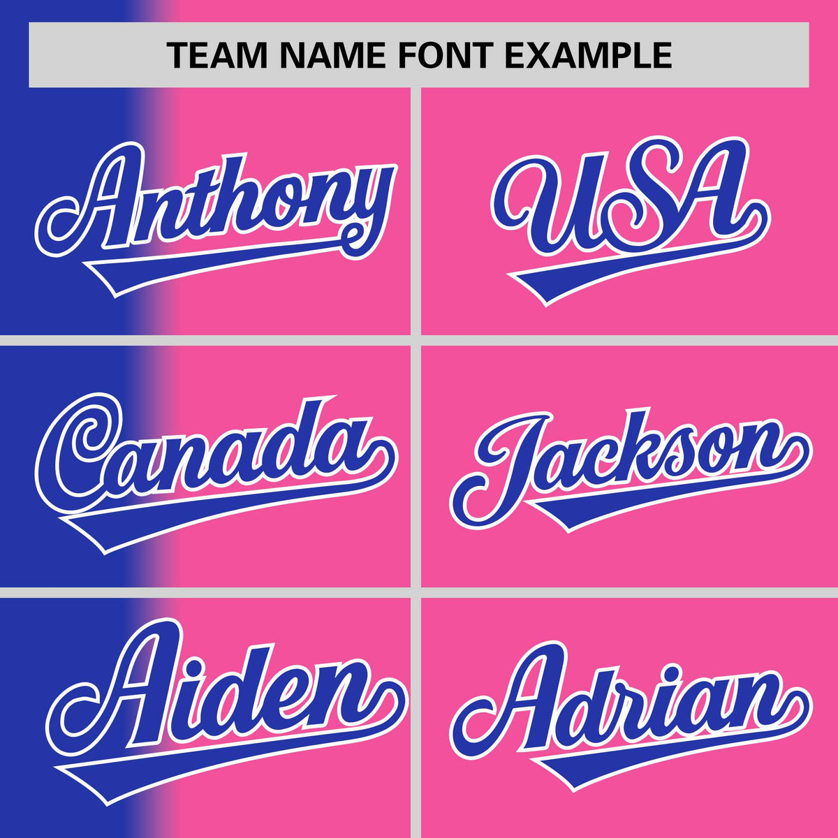 Custom Pink Royal Pinstripe Personalized Gradient Authentic Baseball Jersey Limited