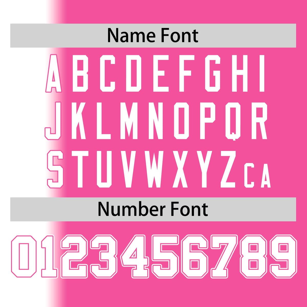 Custom Pink White Pinstripe Personalized Gradient Authentic Baseball Jersey Limited